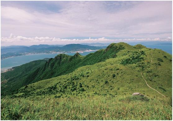 旅游观光 大鹏风光         大鹏半岛国家地质公园有典型的古火山地层